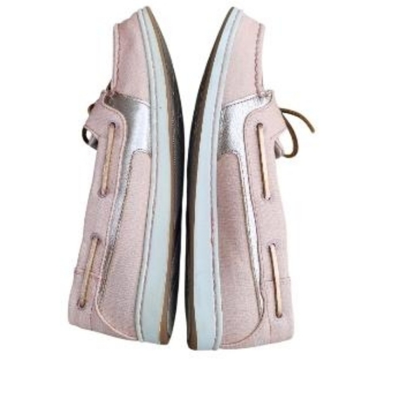 Sperry Topsider Starfish Rose Pink Boat Slip On Casual Sun Loafer Shoe Women 9.5 - Picture 6 of 13